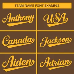 Light Brown Gold Full-Snap Raglan Letterman Baseball Jacket 5