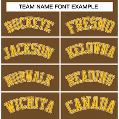 Light Brown Gold-White Raglan Varsity Full-Snap Letterman Jacket 3
