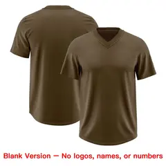 Light Brown Pink Sequin Lettering Football Jersey 7
