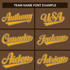 Light Brown Varsity Full-Snap Letterman Baseball Jacket 5