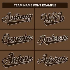 Light Brown Varsity Full-Snap Letterman Baseball Jacket 5