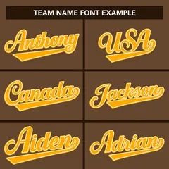 Light Brown Varsity Full-Snap Letterman Baseball Jacket 5