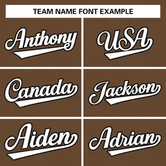 Light Brown White-Black Varsity Full-Snap Letterman Jacket 5