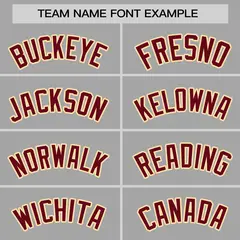 Women's Light Gray Crimson-Khaki Thick Slash Mesh Basketball Jersey 3