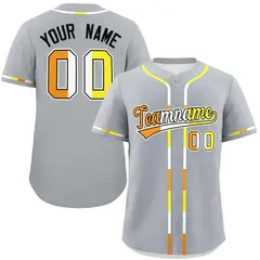 Light Gray Maverique Pride Month Baseball Jersey 1
