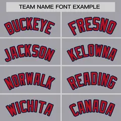 Women's Light Gray Navy-Red Thick Slash Mesh Basketball Jersey 3