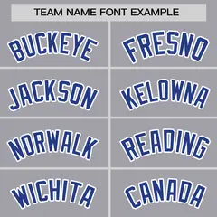 Women's Light Gray Royal-White Thick Slash Mesh Basketball Jersey 3
