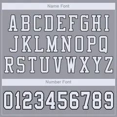 Light Gray White-Black Mesh Football Jersey 3