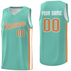 Light Green Khaki Classic Breathable Basketball Jersey