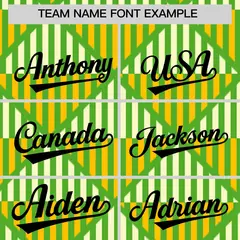 Light Green Lingge Sunshine Team Polo Shirts 3
