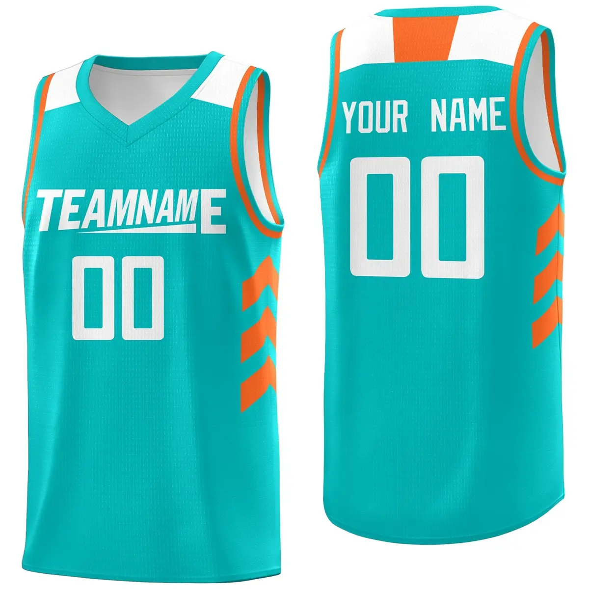 Men's Light Green White-Orange Classic Casual Basketball Jersey