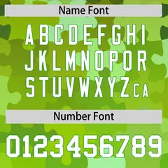 Light Green White Puzzle Elements Baseball Jersey 4