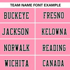 Light Pink-Black Raglan Sleeves Football Jersey 3