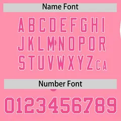 Women's Light Pink Breast Cancer Awareness Pink Ribbon Baseball Jersey 4