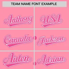 Women's Light Pink Breast Cancer Awareness Pink Ribbon Baseball Jersey 3