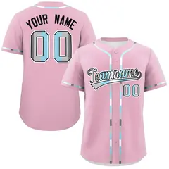 Light Pink Demiboy Pride Month Baseball Jersey 1