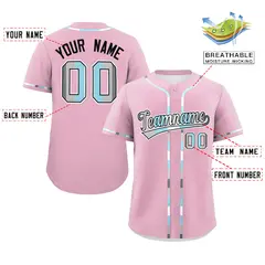 Light Pink Demiboy Pride Month Baseball Jersey 2