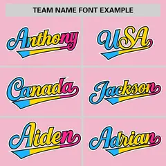 Light Pink Pansexuality Pride Month Baseball Jersey 3