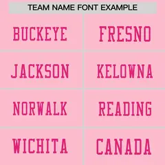 Light Pink Pink Sequin Lettering Breathable Football Jersey 3