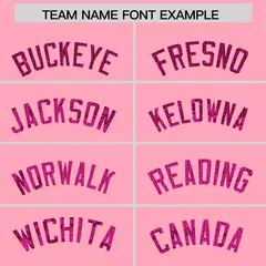 Light Pink Sequined Trim Athletic Basketball Jersey 3