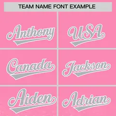Light Pink Sparkle-Effect Varsity Full-Snap Letterman Baseball Jacket 3