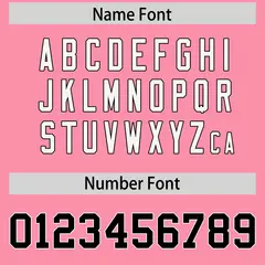 Light Pink Two-Tone Shoulder Cut Authentic Football Jersey 4