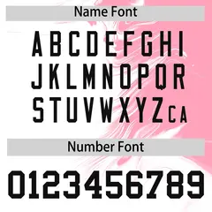 Light Pink White Ink Pattern Authentic Baseball Jersey 4