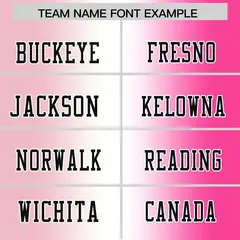 Light Pink White-Pink Gradient Football Jersey 3