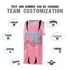 Light Pink White Snake Scale Venomous Fang Graffiti Basketball Jersey 4