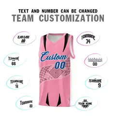 Light Pink White Snake Scale Venomous Fang Graffiti Basketball Jersey 4