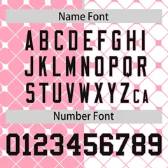 Light Pink White Split Plaid Baseball Jersey 4