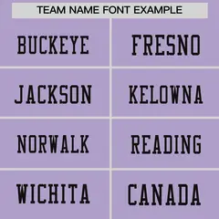 Light Purple Black Sequin Lettering Football Jersey 3