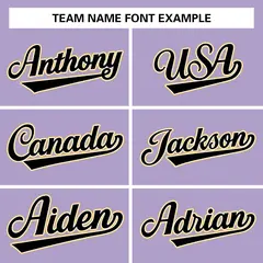 Light Purple Black-White Raglan Sleeves Varsity Full-Snap Letterman Jacket 5
