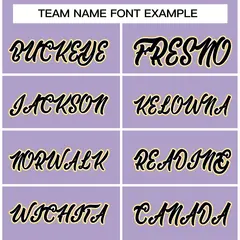 Light Purple Black-White Raglan Sleeves Varsity Full-Snap Letterman Jacket 5
