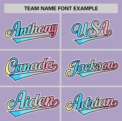 Light Purple Genderflux Pride Month Classic Baseball Jersey 3