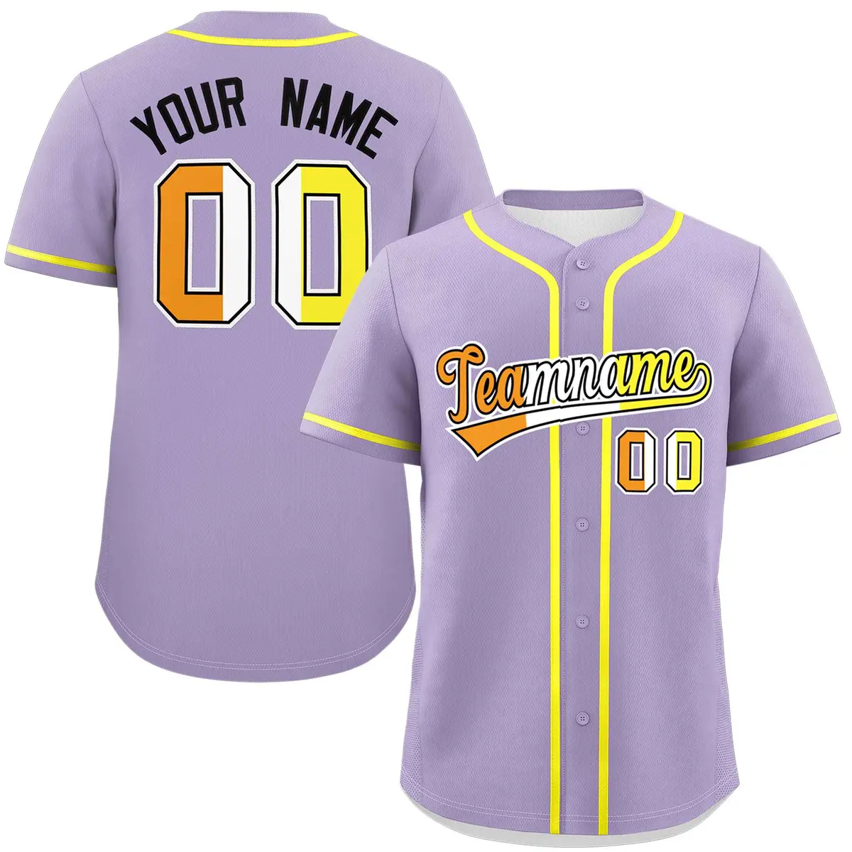 Light Purple Maverique Pride Month Baseball Jersey