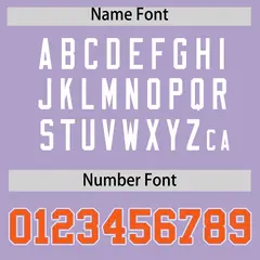 Light Purple Orange Side Flame Outline Basketball Jersey 4