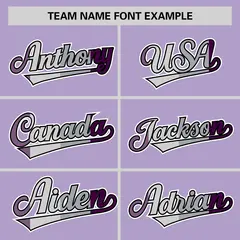 Light Purple Pride Month Classic Baseball Jersey 3