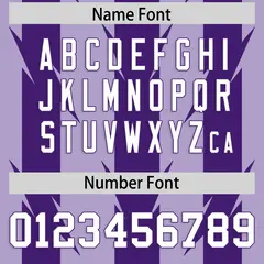 Light Purple Razr Stripe Graffiti Flag Football Jersey 4