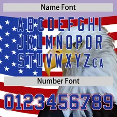 Light Purple White Independence Day American Flag Waterproof Jacket 4