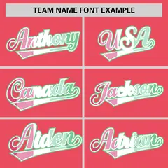 Light Red Abrosexual Pride Month Baseball Jersey 3