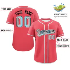 Light Red Demiboy Pride Month Baseball Jersey 2