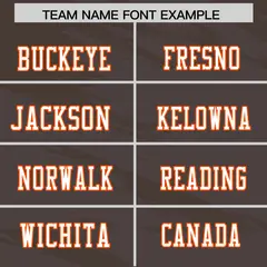 Light Reddish Brown Light Brown Scratch Pattern Football Jersey 3