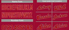 Maroon Black Classic Basketball Uniform Jersey 4