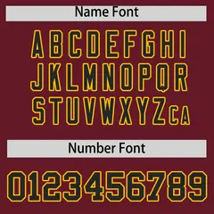 Maroon Classic Baseball Jersey 4