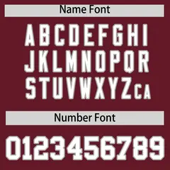 Maroon Classic Baseball Jersey 4