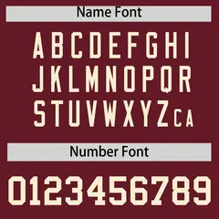 Maroon Classic Baseball Jersey 4