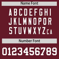 Maroon Classic Baseball Jersey 4