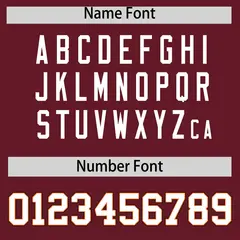 Maroon Classic Baseball Jersey 4