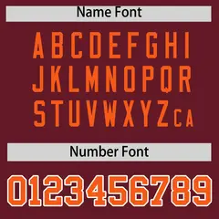 Maroon Classic Baseball Jersey 4